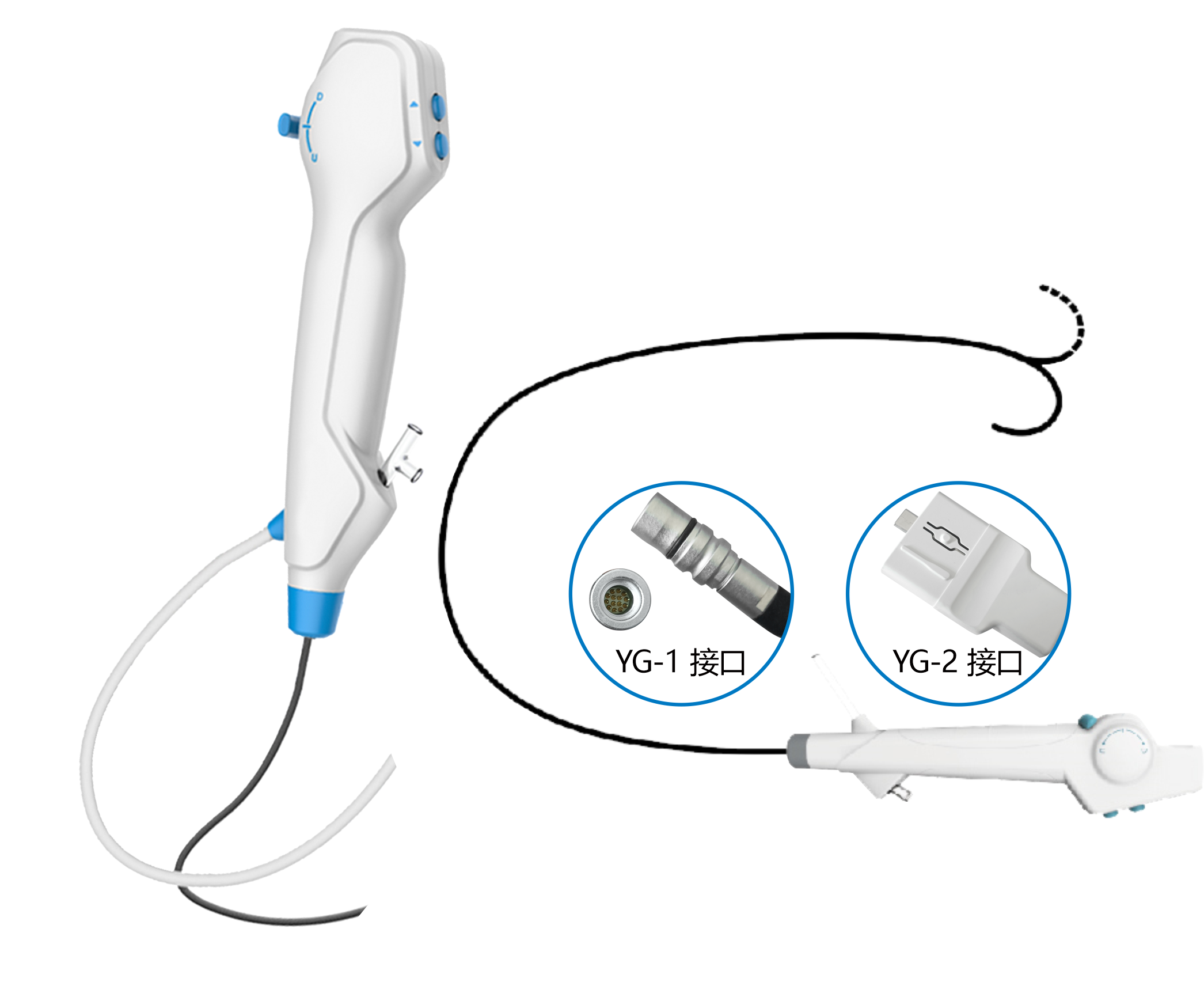 一次性使用電子輸尿管腎盂內(nèi)窺鏡導(dǎo)管/YG-1 YG-2